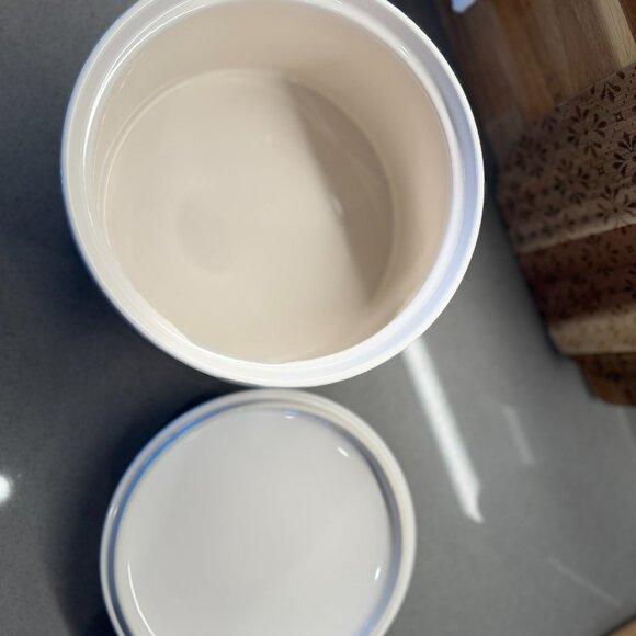 Rae Dunn PANCAKES Ceramic Warmer — Farmhouse Kitchen Decor - Picture 7 of 12